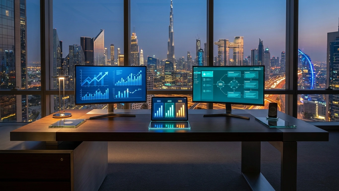 is SEO dead or evolving in 2026 - Is SEO dead or evolving in ? AEO and GEO rise in Dubai